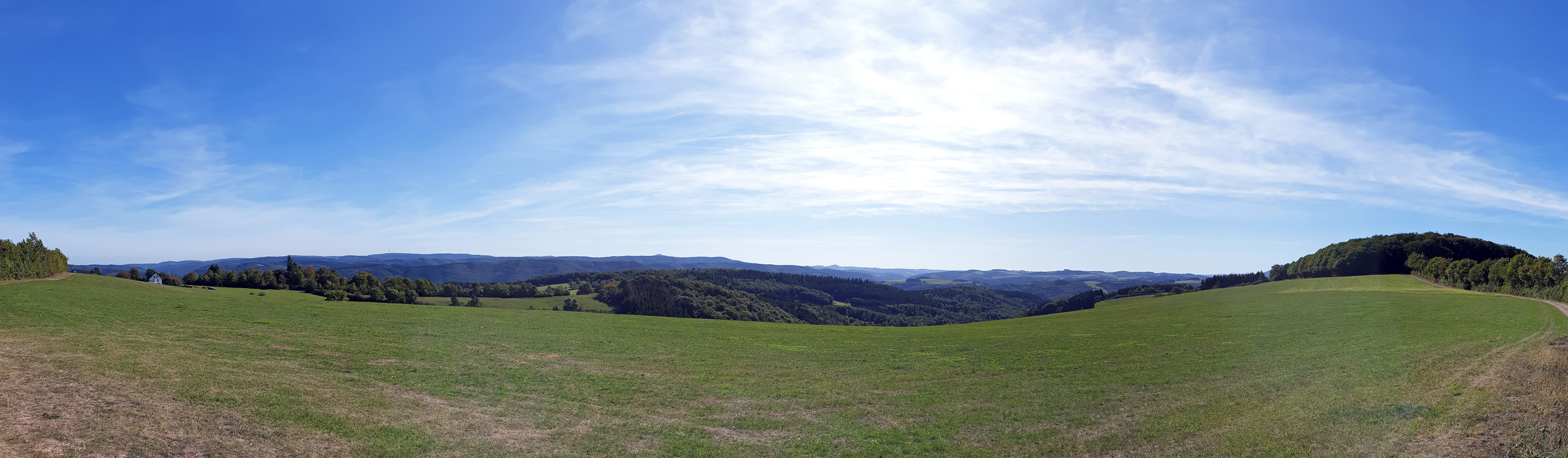 Panoramablick bei Liers
